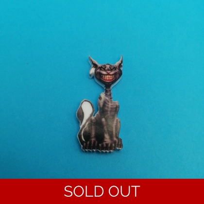 American McGee's Alice -Cheshire Cat pin badge